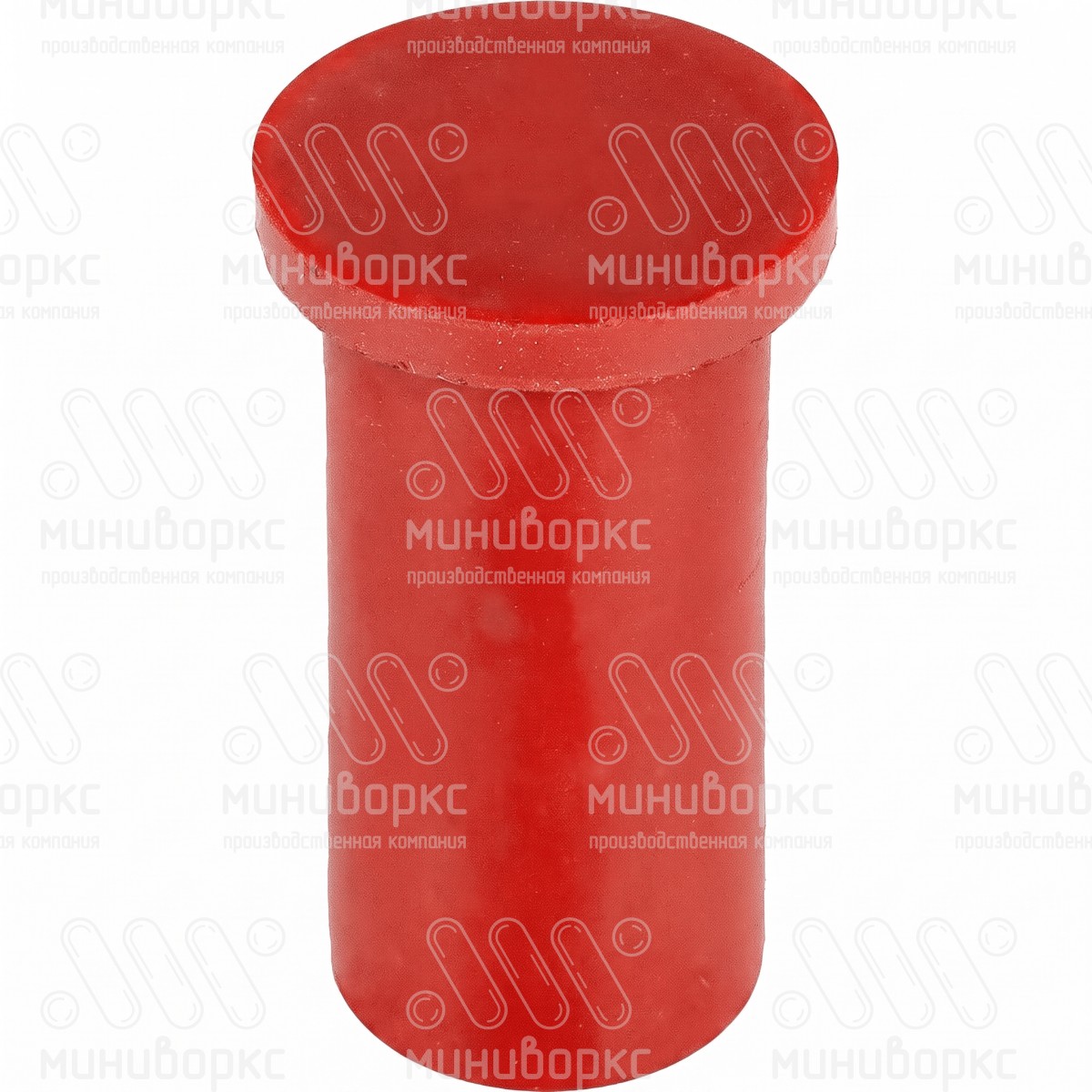 Заглушка для защиты наружной резьбы M20, цвет красный – CAPR19x33,6 - 1