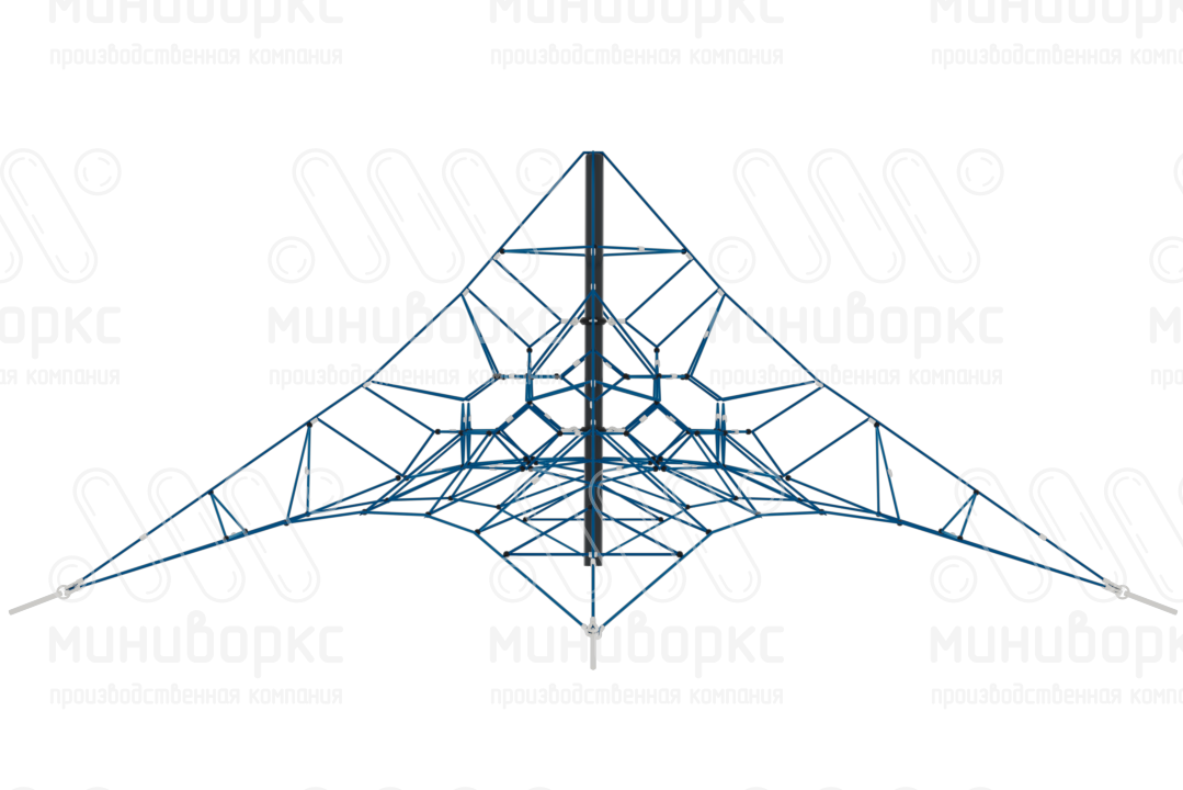 Канатные конструкции Пирамиды – P-0001-02-Ral7016 | картинка 2